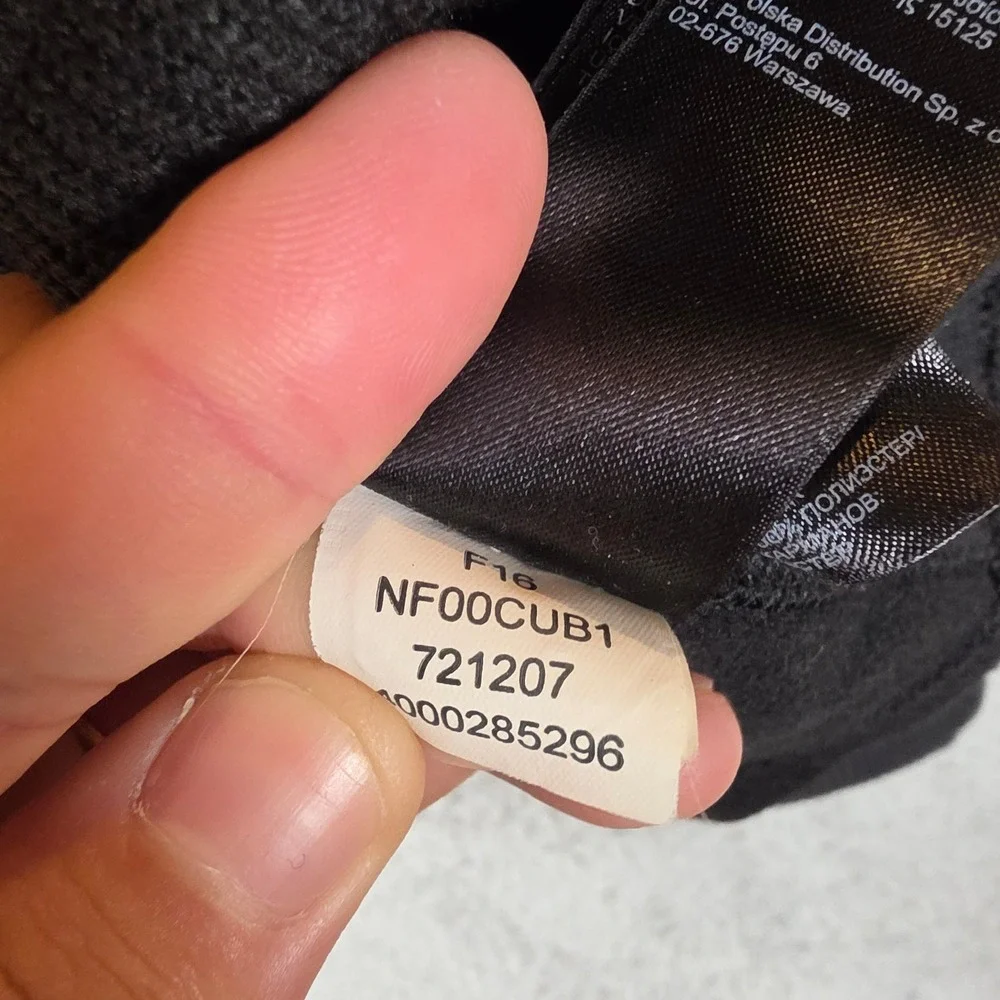 The North Face Mens Small Krestwood Full Zip Sweater Black Casual NF00CUB1